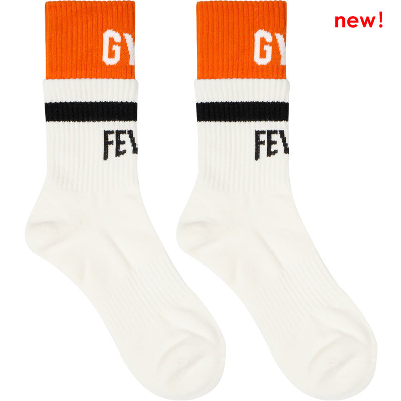 Sports cotton socks GYM FEVER Pattern