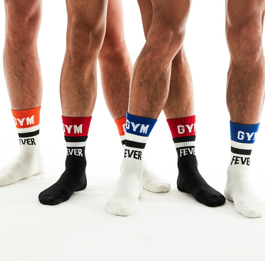 Sports cotton socks GYM FEVER Pattern