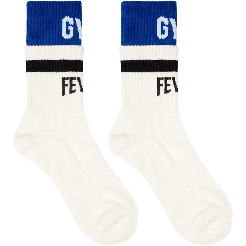 Sports cotton socks GYM FEVER Pattern